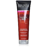 John Frieda Radiant Red Red Hair Conditioner Daily Deep Conditioner With Pomegranate And Vitamin E Helps Replenish Red Hair T