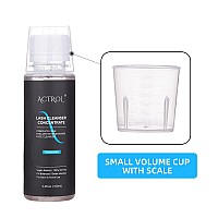 Actrol Eyelash Cleanser Concentrate 100Ml Unscented Professional Lash Shampoo Foaming Cleanser Wash For Extensions Lashes With S