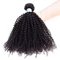 Bly 7A Mongolian Afro Kinky Curly Boho Human Braiding Hair Single Bundle 12 Inch Unprocessed Hair Weave Weft Big Hair For Africa