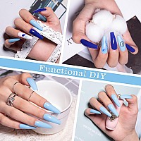 Mobray Gel Nail Polish Baby Blue Gel Polish 15Ml Pink Color Gel 05Oz Soak Off U V Led Gel Nail Varnish Professional Nail Art Ma