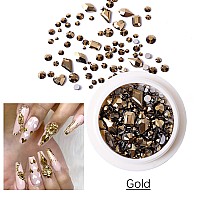 SILPECWEE 6 Boxes Flat Back Nail Rhinestones Nail Gems Glass Crystals Rhinestones for Nails 3d Nail Stones Nail Diamond Nail Jewelry for Nail Art Decoration DIY Craft