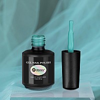 Mobray Gel Nail Polish Light Green Gel Polish 15Ml Mint Green Color Gel 05Oz Soak Off U V Led Gel Nail Varnish Professional Nai