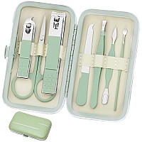 Manicure Set Business Gifts Handheld Sized Nail Clippers Set Tools With Luxurious Manicure Set Professional Stainless Steel Tra