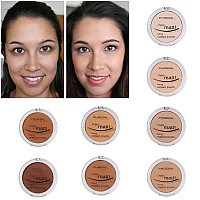 2 Pack Matte Face Powder Control Oil Brighten Skin Color Cover Blemish Makeup Face Setting Loose Setting Powder Foundation207