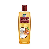 Parachute Advansed Almond Enriched Coconut Hair Oilfor Soft Silky Hair Boosts Shine Softness No Parabens Silicones All