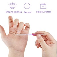 3 Pieces Glass Cuticle Pusher Cuticle Remover Glass Nail File Dual Ended Manicure Pedicure Tools For Nails And Cuticles Care Pi