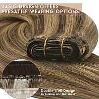 Sunny Human Hair Weft Extensions Dark Brown Sew In Hair Extensions Short Hair Weft Hair Extensions Human Hair Highlights Dark Br