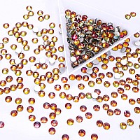 288Pcs Dawn Light Crystal Rhinestonesglass Flatback Rhinestones Gemstones For Nail Face Makeup Art Crafts Clothes Decoration