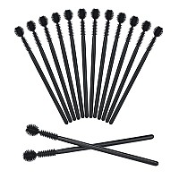 50Pcs Disposable Silicone Eyelash Mascara Wands Brushes Ballshape Eyelash Brush Cosmetic Eyelash Extension Applicators Profes