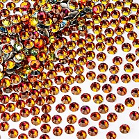 1440Pcs Blaze Crystal Rhinestonesglass Flatback Rhinestones Gemstones For Nail Face Makeup Art Crafts Clothes Decoration Ss20