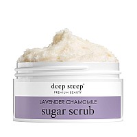 Deep Steep Lavender Chamomile Sugar Scrub 8 Oz