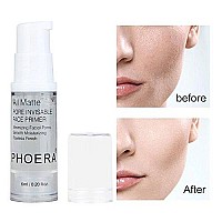 18Ml Phoera Primer Magical Perfecting Mattifying Base Antiaging Wrinklesshrink Pore Primer For Face Remove Fine Lines Exfoliati