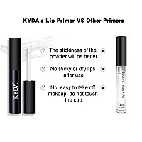 Kyda 3 Colors Glitter Lip Kit Diamond Metllic High Pigmented Powder For Lips Cosmetics Glitter Lips Makeupwith Lip Primer And