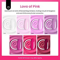 Beetles Pink Dip Powder Nail Kit 7 Colors Hotpink Clear Pink Lightpink Deeppink Red Dip Powder Starter Kit With Liquid Set Recy