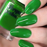 Cirque Colors Kelly Jelly Green Jelly Nail Polish 037 Fl Oz 11 Ml Vegan Crueltyfree