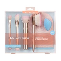 Real Techniques Endless Summer Makeup Brush Kit, 6 Piece Set