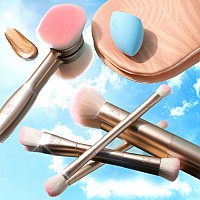 Real Techniques Endless Summer Makeup Brush Kit, 6 Piece Set