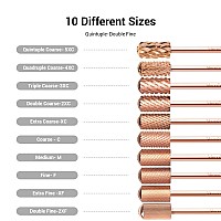 Melodysusie Safety Nail Drill Bits 332 Smooth Round Top Large Barrel Carbide Bits Suitable For Manicure Pedicure Cuticle Ge