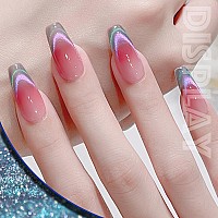 Ahamiou 9D Cat Eye Gel Polish Set Crystal Dopamine Magnetic Gel Nail Polish Kit Chameleon Galaxy Glitter Cat Eye Effect Nail Art