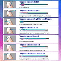 30Pcs Nail Drill Bits Set With 30 Holes Holder 332 Inch 12Pcs Tungsten Carbide Bits 7Pcs Diamond Carbide Drill Bits For Nails