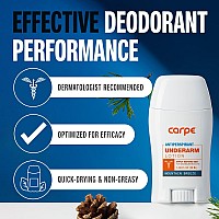 Carpe Underarm Antiperspirant Deodorant Advanced Sweat Odor Protection Formula Deodorant For Men Women Mountain Breeze