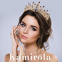 Kamirola Vintage Tiaras And Crowns For Women Bridal Crown Princess Tiaras Headbands For Women Costume Party Accessories For Br