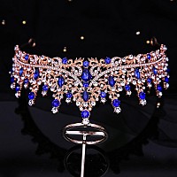 Kamirola Vintage Tiaras And Crowns For Women Bridal Crown Princess Tiaras Headbands For Women Costume Party Accessories For Br