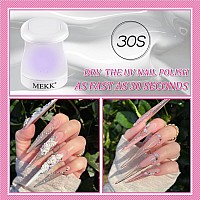 Mekk Mini Uv Light For Gel Nails Uv Light For Nails Innovative One Finger Uv Led Nail Lamp 16W Uv Nail Lamp Portable Led Nail La