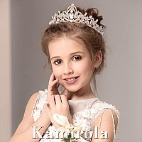 Kamirola Gold Crown For Women Wedding Tiara For Women Queen Crown Crystal Tiara Crown Wedding Tiaras For Bride Royal Princess Cr