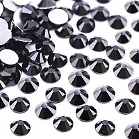 Novani Crystal Rhinestones Flatback Loose Gemstones 288Pcs Glass Rhinestones For Clothes Shoes Crafts Makeup Nail Art And Diy D