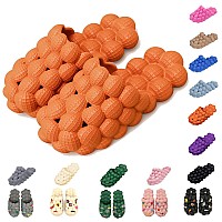 Aiminuo Bubble Slides Slippers For Women Men Funny Massage Slippers Golf Ball Slides Cloud Cushion Thick Sole Spa Slides Nonsli