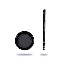 Billion Dollar Brows | Eyebrow Powder | Lightweight Formula | Natural Eyebrows | Quality | Natural Tones | Eyebrow Filler | Soft Texture | Vibrant Color | Vegan | Cruelty-Free | Easy to Apply (Raven Powder + Duo Definer Brush)