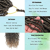 Faux Locs Crochet Hair For Women Soft Locs 36 Inch 5 Packs Crochet Faux Locs For Butterfly Locs Crochet Hair Pre Looped Curly Wa