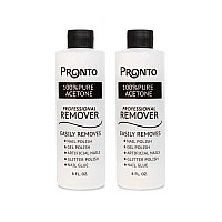 Pronto 100 Acetone Gel Nail Polish Remover For Nails Acetone Nail Polish Remover Gel Remover For Nails Glue Gel Acrylic