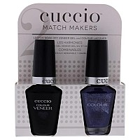 Cuccio Colour Purple Rain In Spain Gel & Nail Polish Set