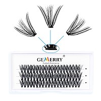 Lash Clusters Extensions 40 Roots Individual Lash Clusters 007 D Curl 13Mm Thickness Diy Eyelash Extensions Natural Look Reusab