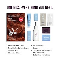 Madison Reed Radiant Hair Color Kit Medium Amaretto Red For 100 Gray Coverage Ammoniafree 6Ncg Sardinia Red Permanent Hair