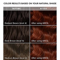 Madison Reed Radiant Hair Color Kit Medium Amaretto Red For 100 Gray Coverage Ammoniafree 6Ncg Sardinia Red Permanent Hair