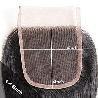 Liang Dian Brazilian Short Human Hair Bundles Natural Color 8 Inch 4 Bundles With 10 Closure 12A Brazilian Virgin Hair 100 Unp