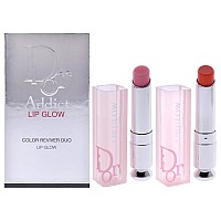 Dior Addict Lip Glow Duo Set - Red, 2 Count