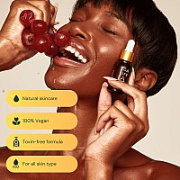 Koa Life Facial Oil And Vitamin C Serum Invigorating Face Oil Formulated With Vitamin E Rosehip Hemp Safflower And Grape S