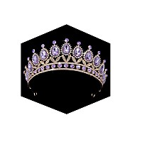 Kamirola Royal Queen Crown And Tiaras Princess Crown For Women And Girls Crystal Headbands For Bridal Princess For Wedding And