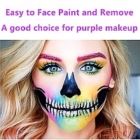 Go Ho Makeup Light Purple Creamblendable Stick Light Purple Face Body Paint Professional Sfx Makeup Witch Ursula Face Paintla