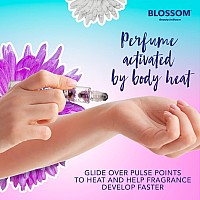 Blossom Roll On Rollerball Perfume Oil With Natural Ingredients Essential Oils Infused With Real Flowers Made In Usa 020 F