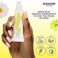 Blossom Scented Moisturizing Lip Gloss Tubes Infused With Real Flowers 03 Fl Oz9Ml Lemon Tart