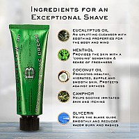 Co Bigelow Travel Shaving Cream For Men Travel Sized Shave Cream 17 Oz With Eucalyptus And Coconut Oil To Protect Against R