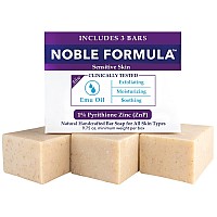 Noble Formula 1 Pyrithione Zinc Znp Original Noble Emu Formula Alises Emu Oil Bar Soap Designed For Sensitive Skin 325 O