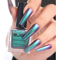 Major Dijit Chameleon Nail Polish Holographic Glitter Quick Dry Nail Polish Shimmer Iridescent Chrome Nail Art Varnish (02)