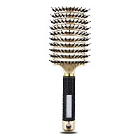 Heubek Hair Brush Magical Detangling Brush Vented Hair Brush For Wet Or Dry Detangling Fast Drying Styling Massage Hairbrush