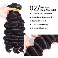 Fashion Plus Brazilian Virgin Hair Loose Wave Bundles Loose Deep Wave Bundles Human Hair Bundles Weave Hair Human Bundles Natura